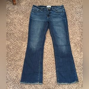 BKE Payton Dark Blue Flare Women's Jeans
